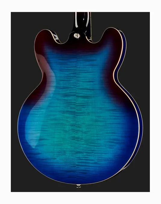 Epiphone ES-335 Figured Blueberry Burst, ponte e meccaniche di intonazione