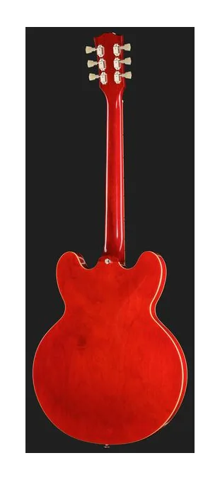 Epiphone 1962 ES-335 Reissue Sixties Ch, paletta con meccaniche e logo