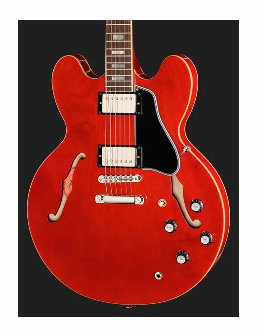 Epiphone 1962 ES-335 Reissue Sixties Ch, selettore pickup e jack di uscita