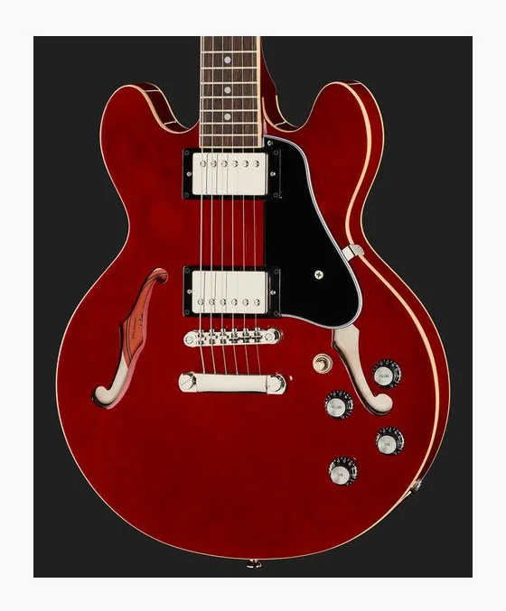 Epiphone ES-339 Cherry, profilo laterale del corpo
