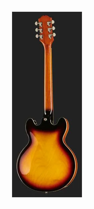 Epiphone ES-339 Vintage Sunburst w/Bag, paletta con meccaniche e logo