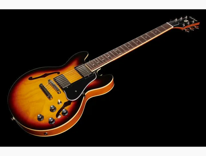 Epiphone ES-339 Vintage Sunburst w/Bag, profilo laterale del corpo
