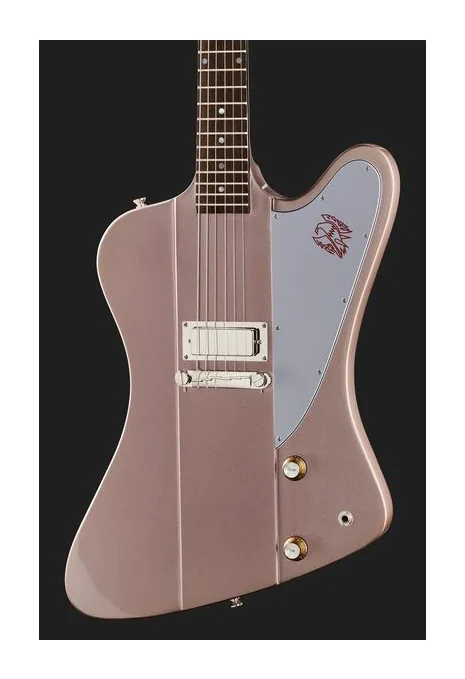 Epiphone 1963 Firebird I Heather Poly, selettore pickup e jack di uscita
