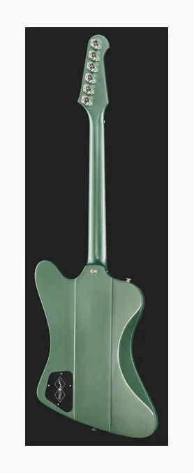 Epiphone 1963 Firebird I InvernessGreen, capotasto e prime posizioni della tastiera