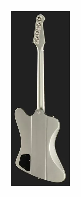 Epiphone 1963 Firebird I Silver Mist, capotasto e prime posizioni della tastiera