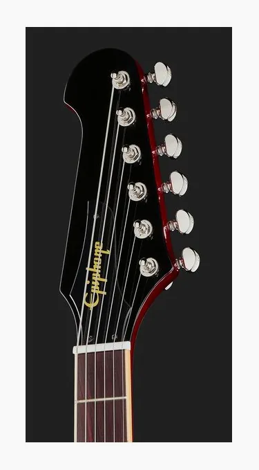 Epiphone Firebird Wine Red, vista posteriore del corpo