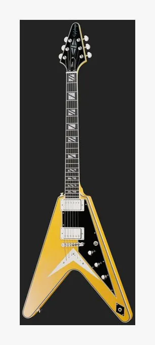 Epiphone Flying V Custom Futura SolS, ponte e meccaniche di intonazione
