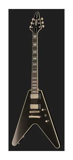 Epiphone Flying V Prophecy Aged JBM, profilo laterale del corpo