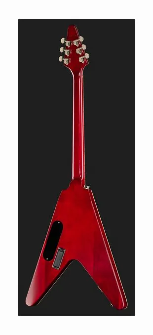 Epiphone Flying V Prophecy Aged BTB, capotasto e prime posizioni della tastiera