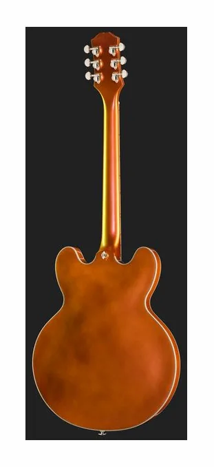 Epiphone Futura ES-355 Firestorm Shift, corpo e verniciatura in primo piano