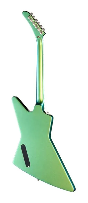 Epiphone Futura Explorer Custom DS, capotasto e prime posizioni della tastiera