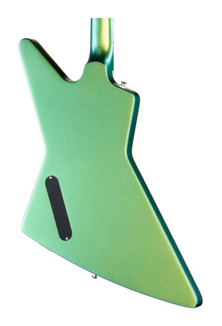 Epiphone Futura Explorer Custom DS, manico e tastiera visti di lato