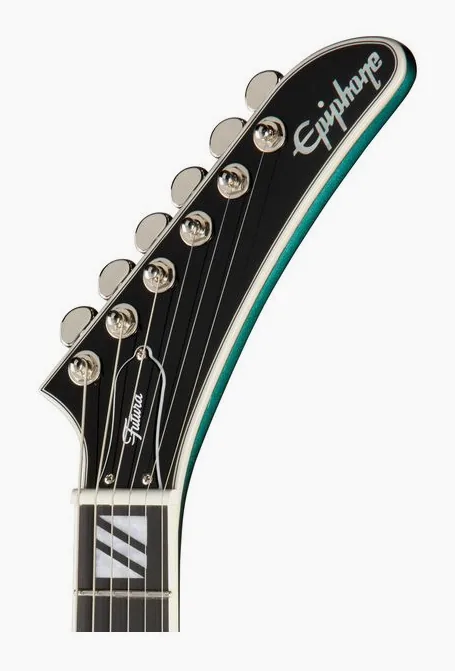 Epiphone Futura Explorer Custom DS, profilo laterale del corpo