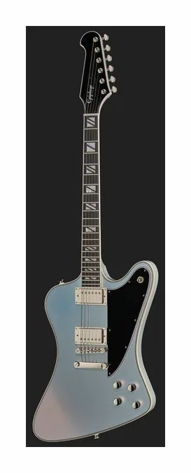 Epiphone Futura Firebird Custom QS, manico e tastiera visti di lato