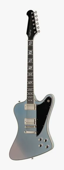 Epiphone Futura Firebird Custom QS visto di fronte