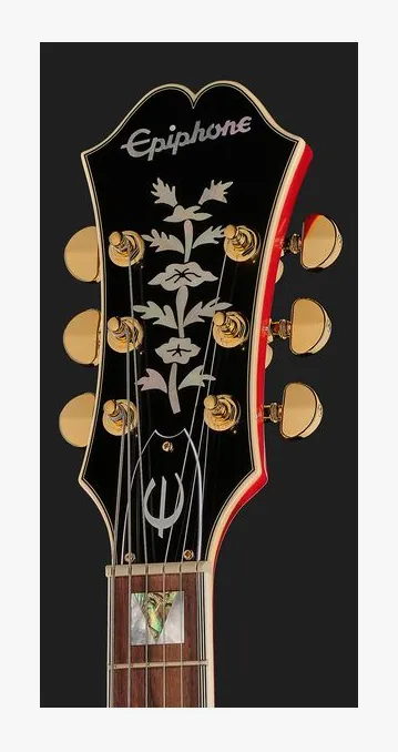 Epiphone Gem Archer Sheraton Mbilt CR, selettore pickup e jack di uscita