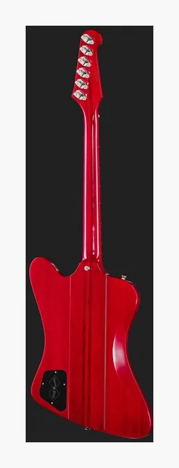 Epiphone IGC 1963 Firebird I Re Cherry, pickup e manopole dei controlli