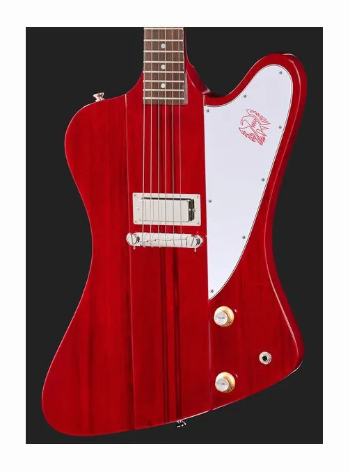 Epiphone IGC 1963 Firebird I Re Cherry, profilo laterale del corpo