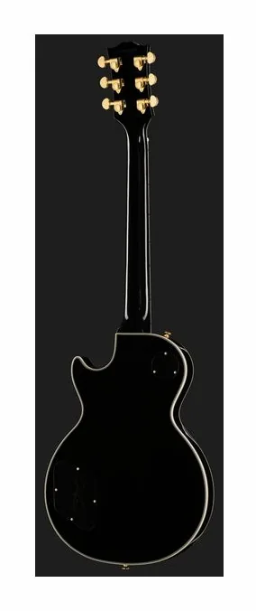 Epiphone IGC Les Paul Custom SB, capotasto e prime posizioni della tastiera