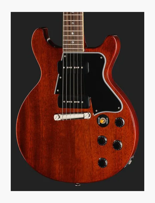 Epiphone IGC 1960 LP Special DC R CR, manico e tastiera visti di lato