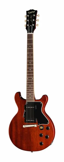 Epiphone IGC 1960 LP Special DC R CR fotografato frontalmente
