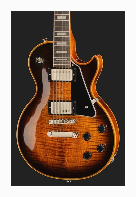 Epiphone Les Paul Custom Widow OB, profilo laterale del corpo