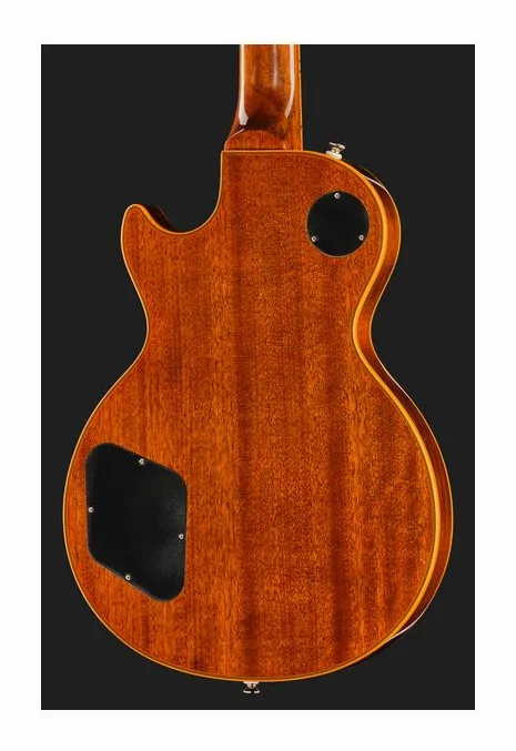 Epiphone Les Paul Custom Widow OB, manico e tastiera visti di lato