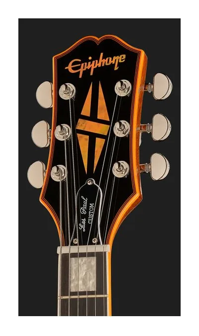 Epiphone Les Paul Custom Widow OB, vista posteriore del corpo