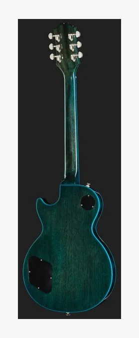 Epiphone Les Paul Custom Widow IB, corpo e verniciatura in primo piano