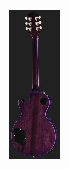 Epiphone Les Paul Custom Widow PB, paletta con meccaniche e logo