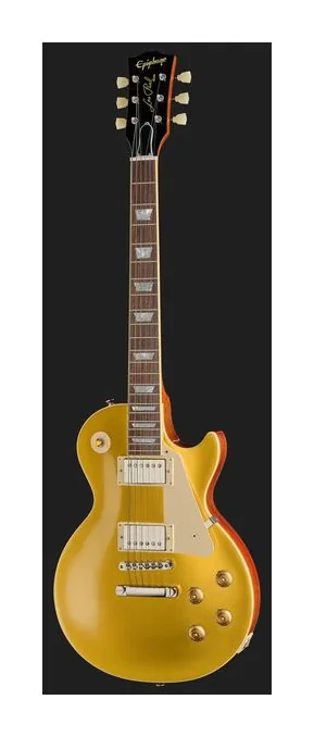 Epiphone 1957 Les Paul Goldtop DG, paletta con meccaniche e logo