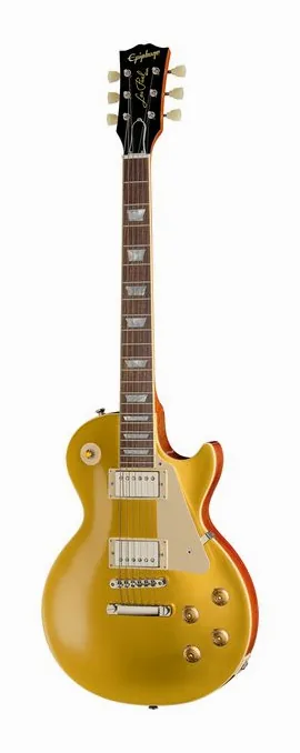Epiphone 1957 Les Paul Goldtop DG in primo piano frontale