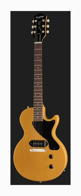 Epiphone Les Paul Junior TV Yellow, vista posteriore del corpo