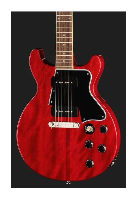 Epiphone Les Paul Special DC Cherry Red, ponte e meccaniche di intonazione