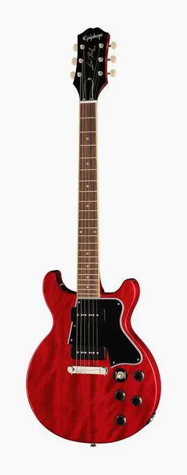 Epiphone Les Paul Special DC Cherry Red visto di fronte