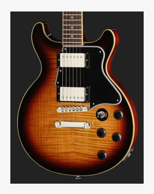 Epiphone Les Paul Special DC Fig BB, curve del body viste dall'alto