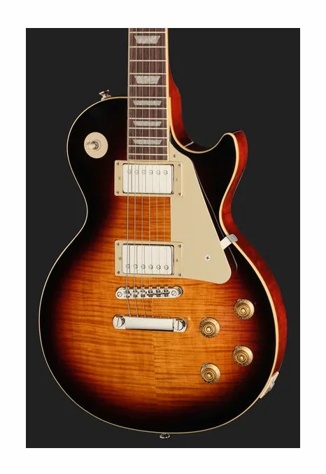 Epiphone Les Paul Standard 50s BB Exc, capotasto e prime posizioni della tastiera