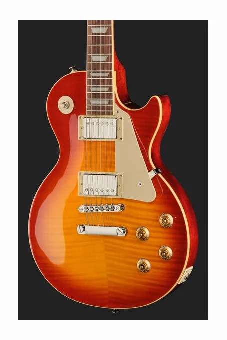 Epiphone Les Paul Standard 50s WCS, curve del body viste dall'alto