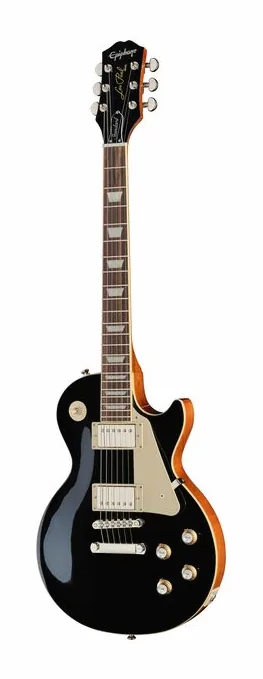 Epiphone Les Paul Standard 60s Ebony visto di fronte