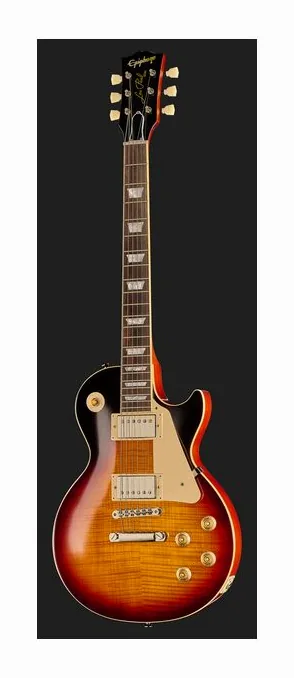 Epiphone 1959 Les Paul Standard WBB, corpo e verniciatura in primo piano