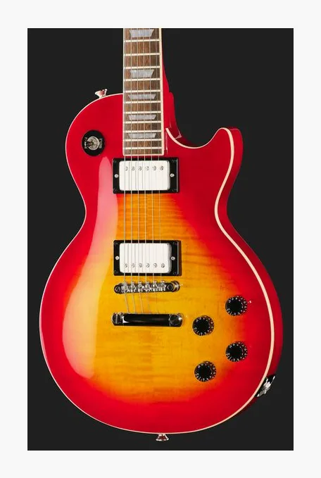 Epiphone Les Paul Tribute Plus HCS, paletta con meccaniche e logo