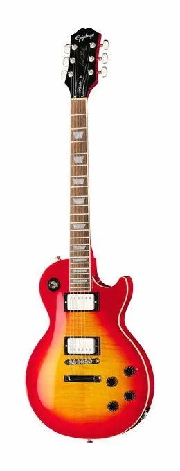 Epiphone Les Paul Tribute Plus HCS in primo piano frontale