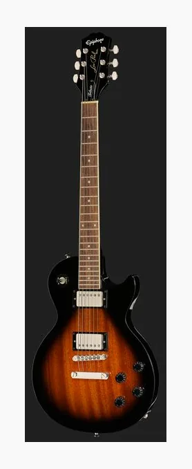 Epiphone Les Paul Tribute Vintage SB, paletta con meccaniche e logo