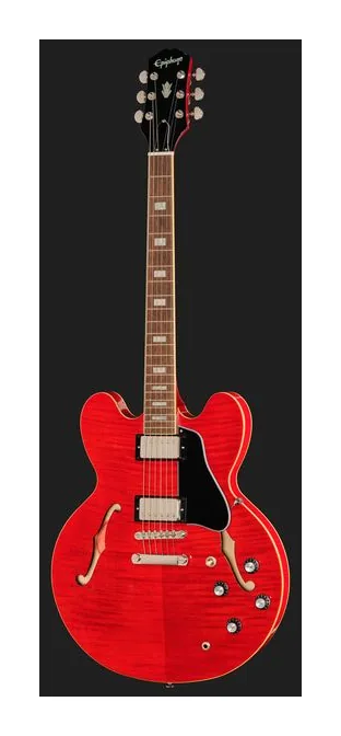 Epiphone Marty Schwartz ES-335 SC, curve del body viste dall'alto