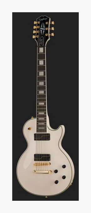 Epiphone Matt Heafy LP Cust. 7 Bone Wh., ponte e meccaniche di intonazione
