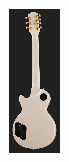Epiphone Matt Heafy LP Cust. 7 Bone Wh., corpo e verniciatura in primo piano