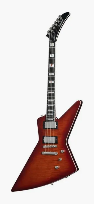 Epiphone Prophecy Extura ABTB fotografato frontalmente