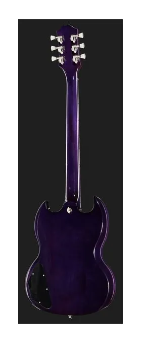 Epiphone SG Modern Figured Purple Burst, profilo laterale del corpo