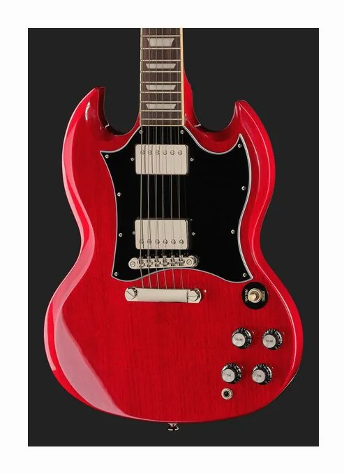 Epiphone SG Standard Cherry IBG, manico e tastiera visti di lato