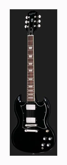 Epiphone SG Standard EB IBG, manico e tastiera visti di lato